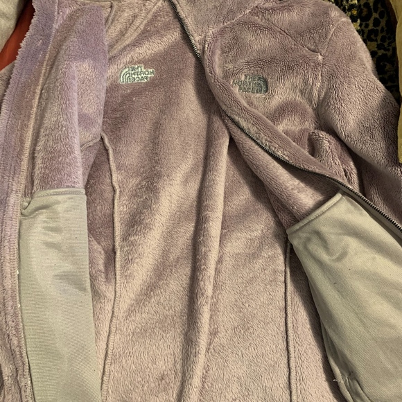 Lavender North Face Women's Zip-up Jacket - Picture 2 of 4
